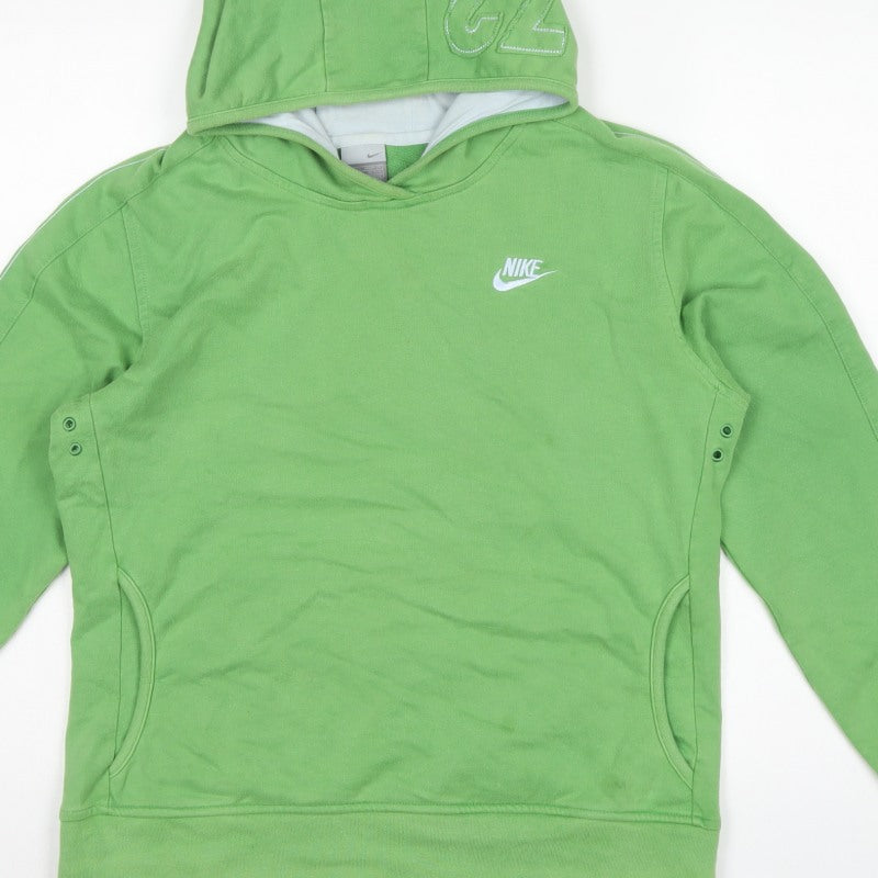 Nike Women’s Green XL 72 Graphic Pullover Hoodie Pockets