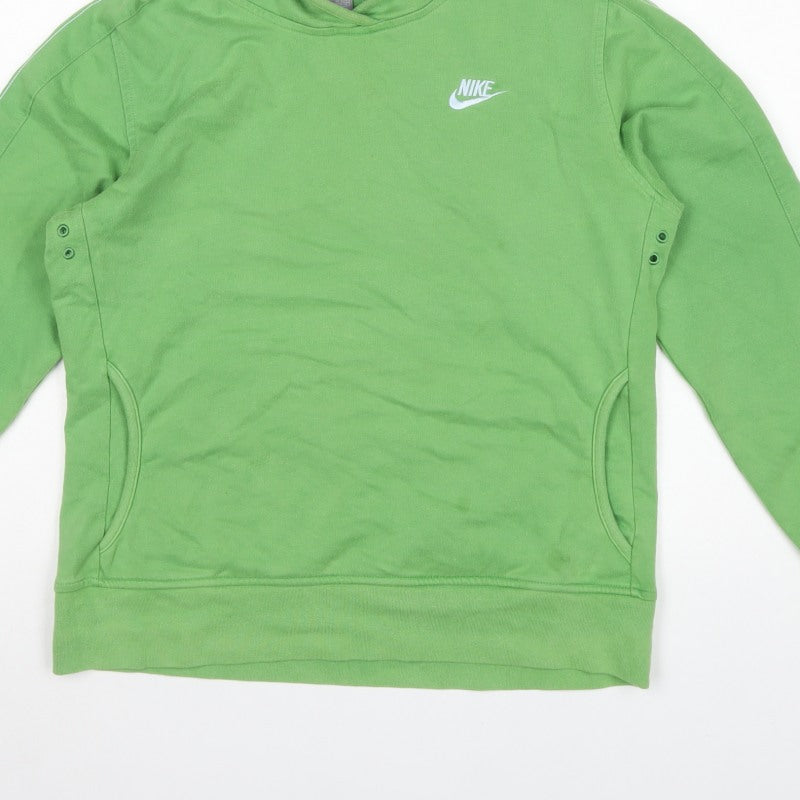Nike Women’s Green XL 72 Graphic Pullover Hoodie Pockets