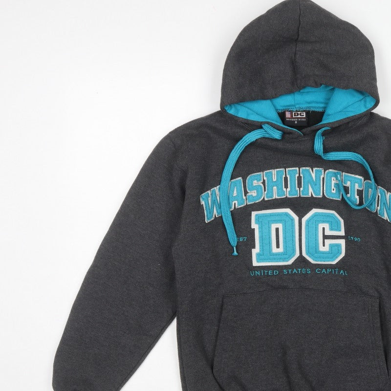 DC Women’s Grey Washington DC Graphic Pullover Hoodie Size S