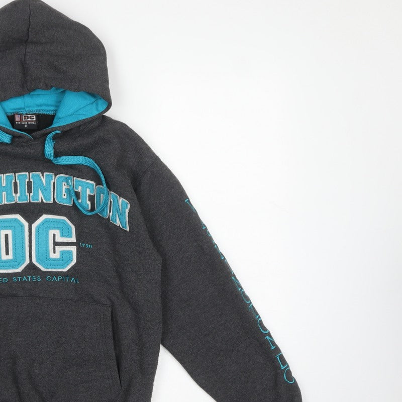 DC Women’s Grey Washington DC Graphic Pullover Hoodie Size S