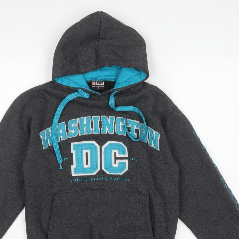 DC Women’s Grey Washington DC Graphic Pullover Hoodie Size S