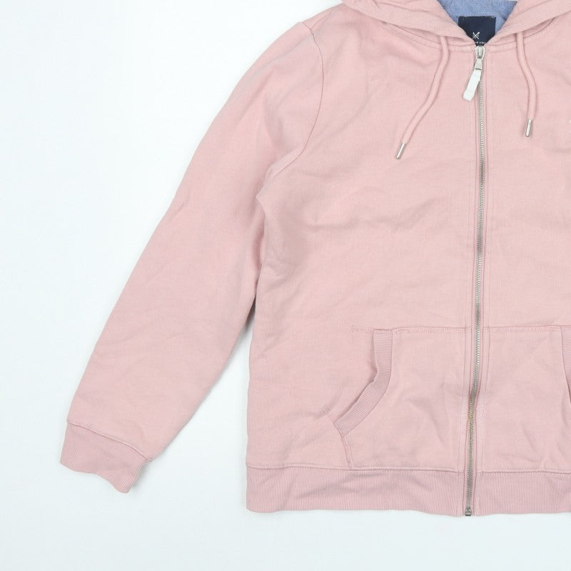 Crew Clothing Company Women’s Pink Size 12 Full Zip Hoodie