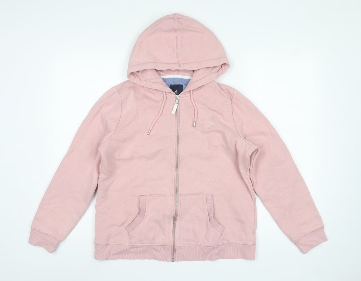 Crew Clothing Company Women’s Pink Size 12 Full Zip Hoodie