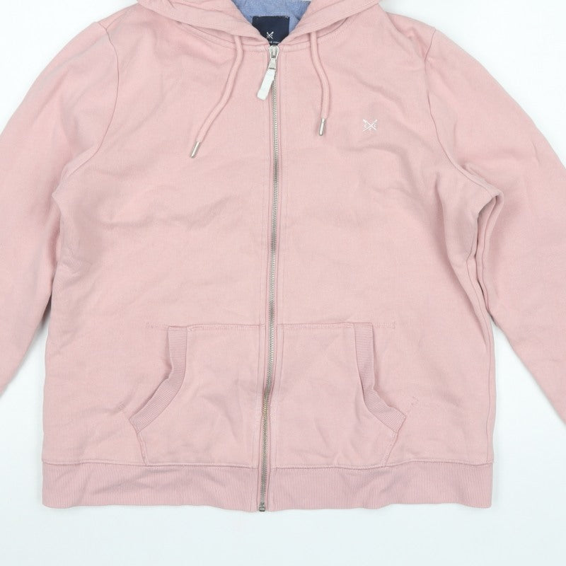 Crew Clothing Company Women’s Pink Size 12 Full Zip Hoodie