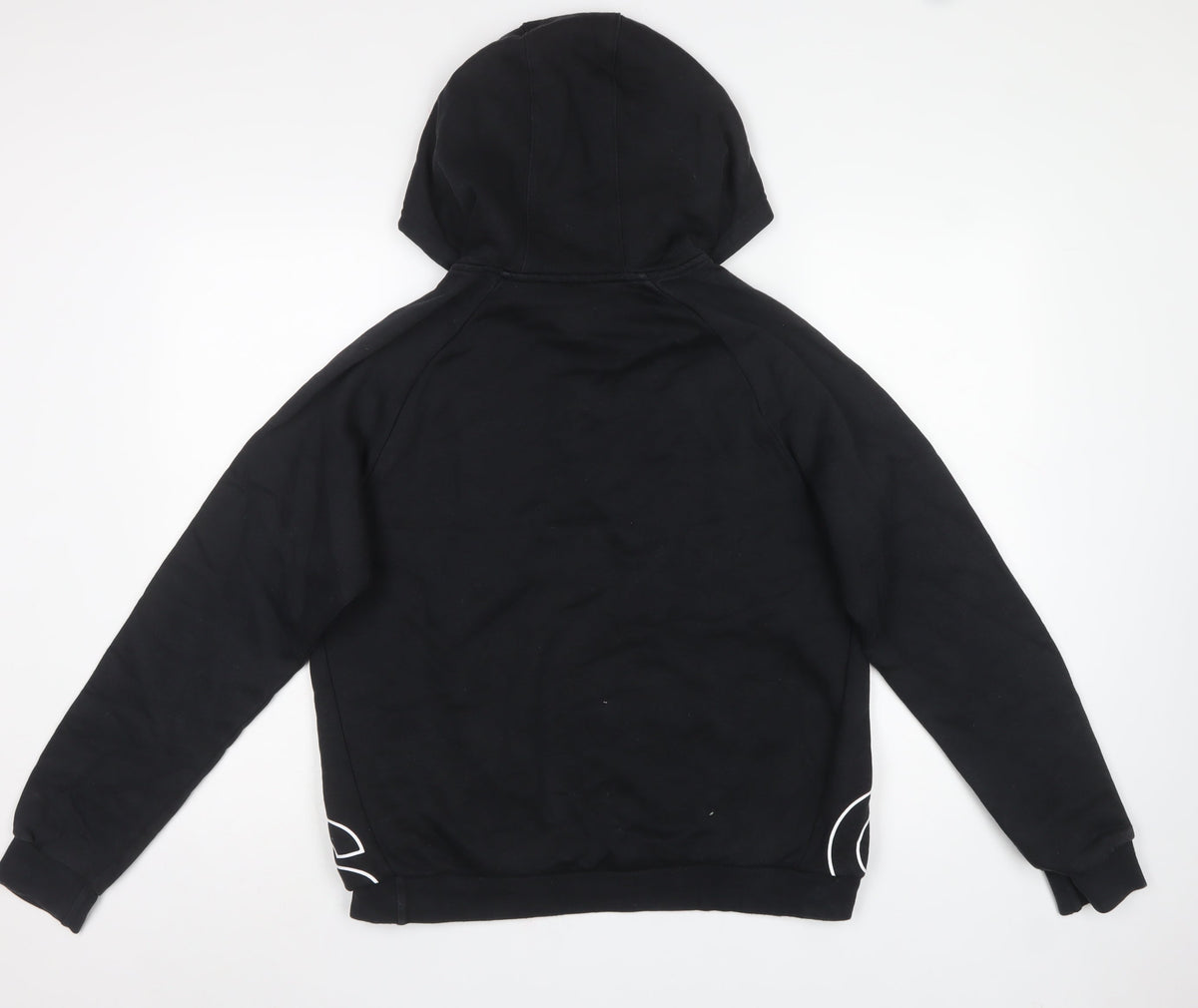 Adidas Men’s Black XL Pullover Hoodie Graphic Logo Fleece Sports