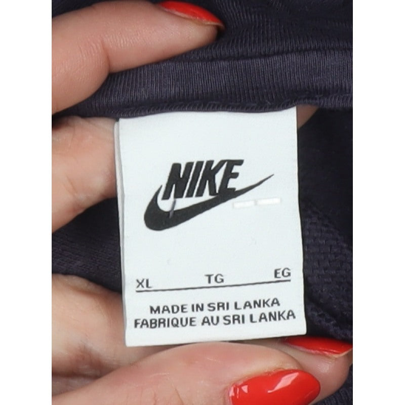 Nike Men’s Blue XL Pullover Hoodie Logo Fleece Kangaroo Pocket