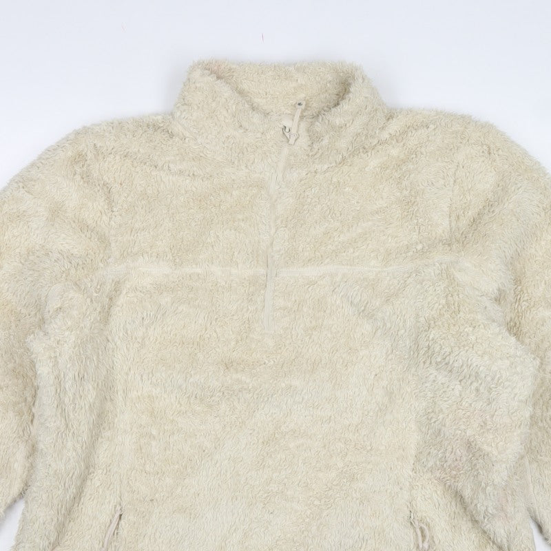 Mountainlife Women's Ivory UK 22 Fleece 1/4 Zip Pullover Sweatshirt