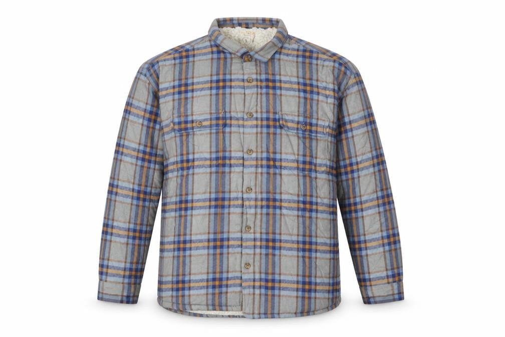 PG Field Heritage Men's Multicoloured 2XL Plaid Fleece Lined Jacket