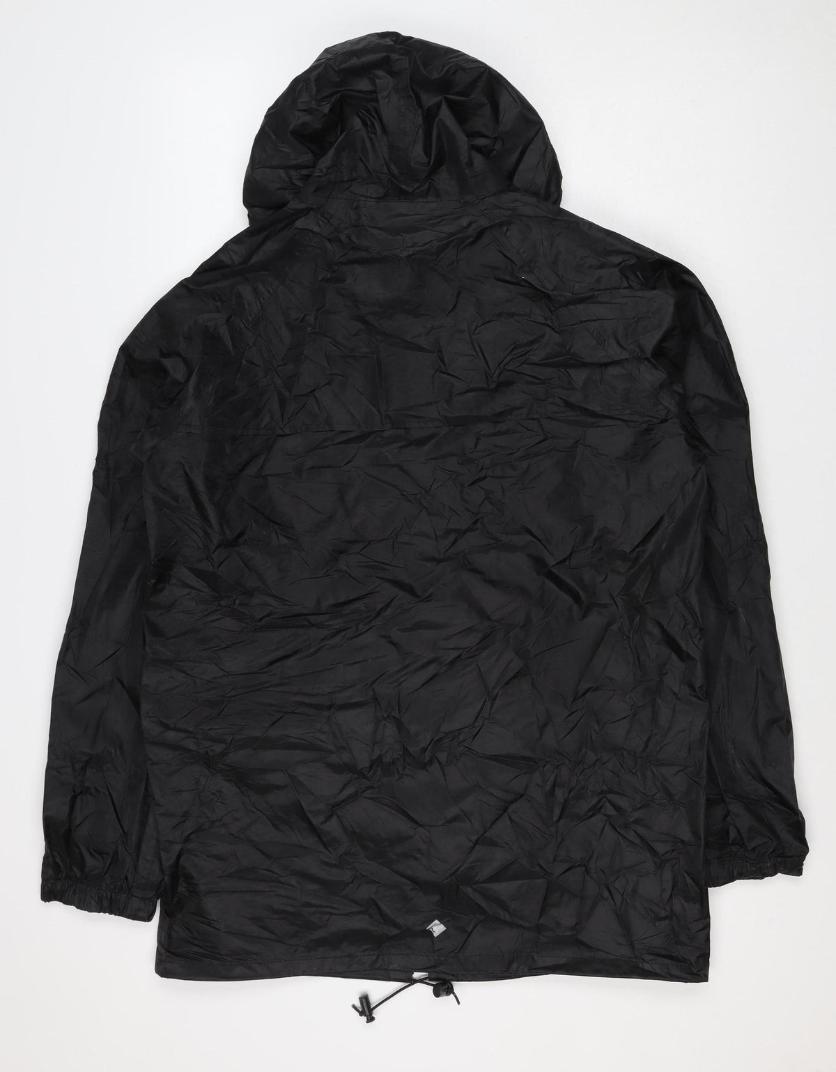 Regatta Men’s Black L Hooded Waterproof Rain Jacket Outdoor