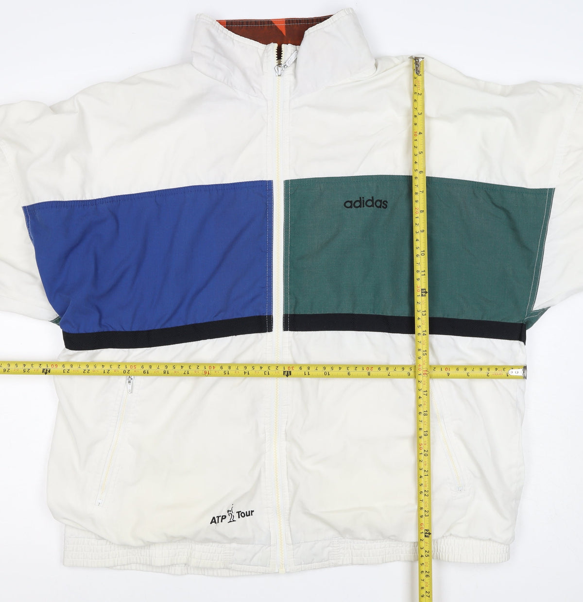 Adidas Men’s L Multicolour 90s ATP Tour Windbreaker Jacket