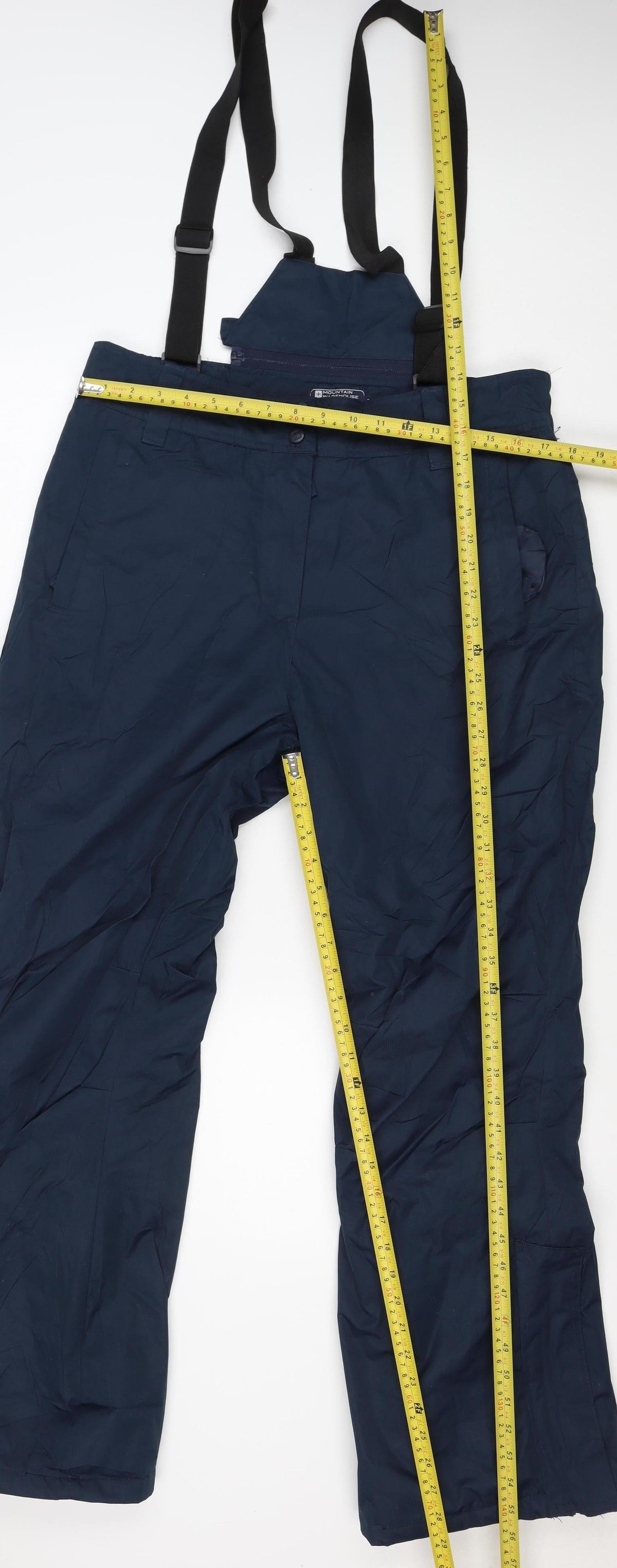 Mountain Warehouse Women Blue UK 12 Snow Pants Water Resistant