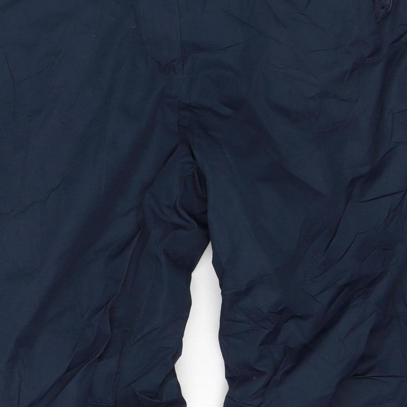 Mountain Warehouse Women Blue UK 12 Snow Pants Water Resistant