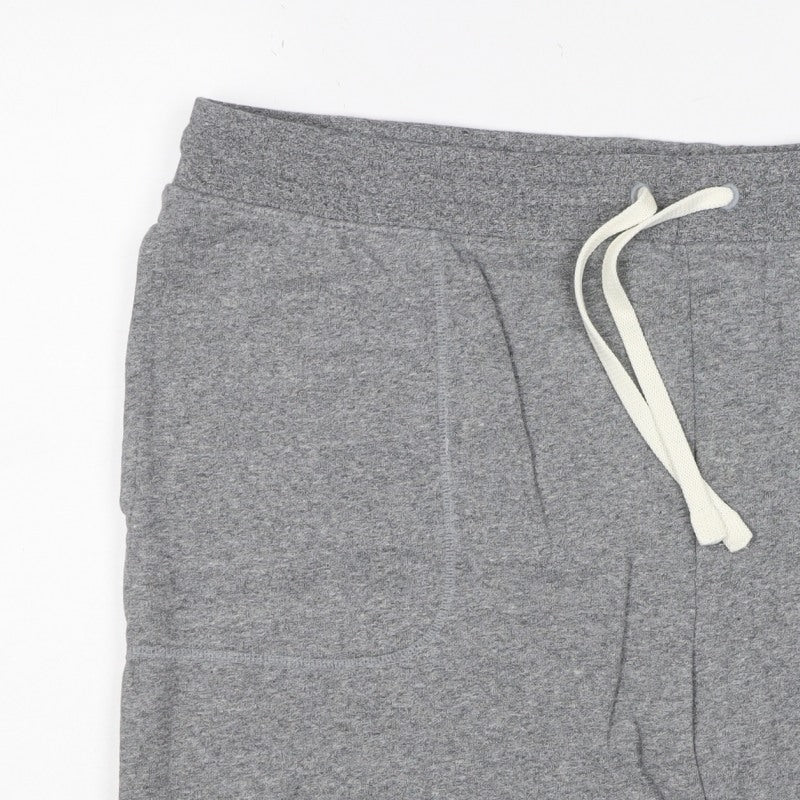 Marks & Spencer Men Grey 3XL Cotton Drawstring Sweat Shorts