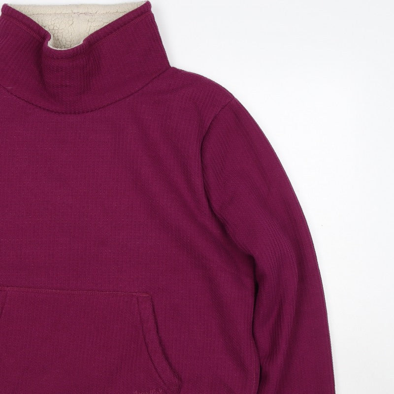 Weird Fish Women’s Purple Size 16 Lined Fleece Pullover Sweatshirt