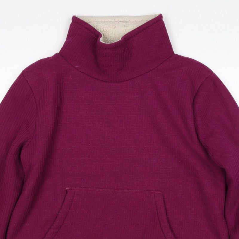 Weird Fish Women’s Purple Size 16 Lined Fleece Pullover Sweatshirt