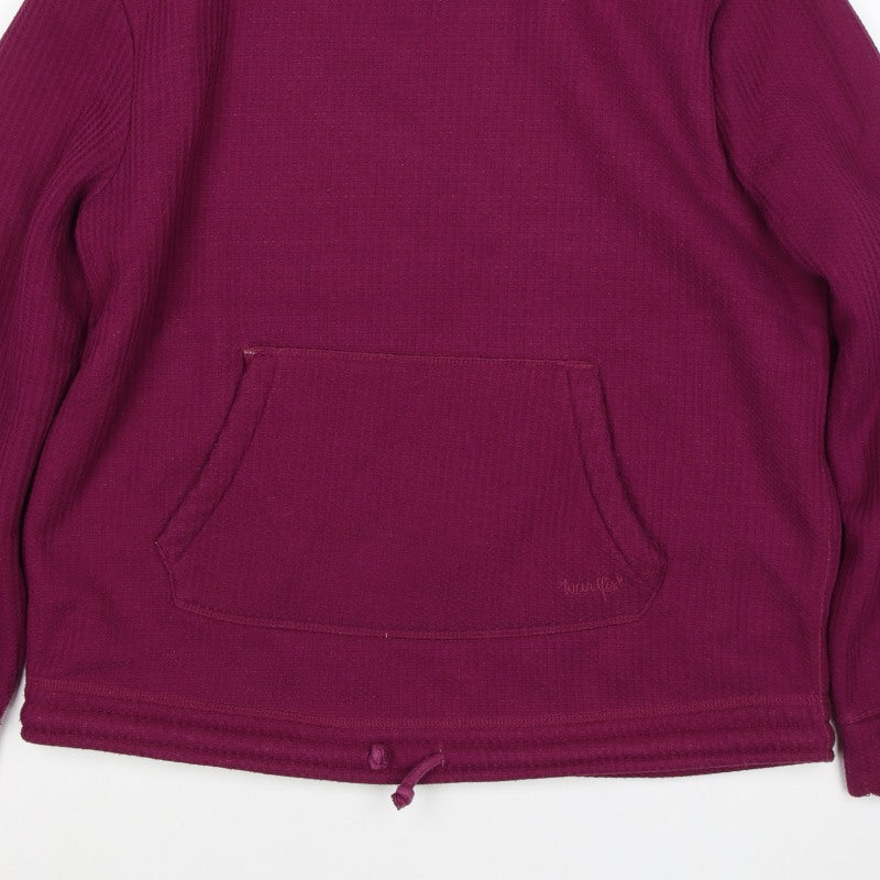 Weird Fish Women’s Purple Size 16 Lined Fleece Pullover Sweatshirt
