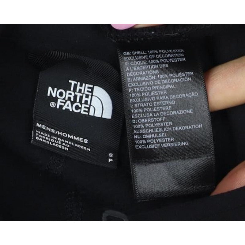 The North Face Men’s Black S 1/4 Zip Fleece Sweatshirt Logo
