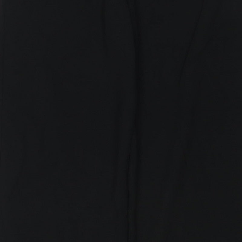 Marks & Spencer Women’s Black UK 16 Long Straight Tailored Trousers
