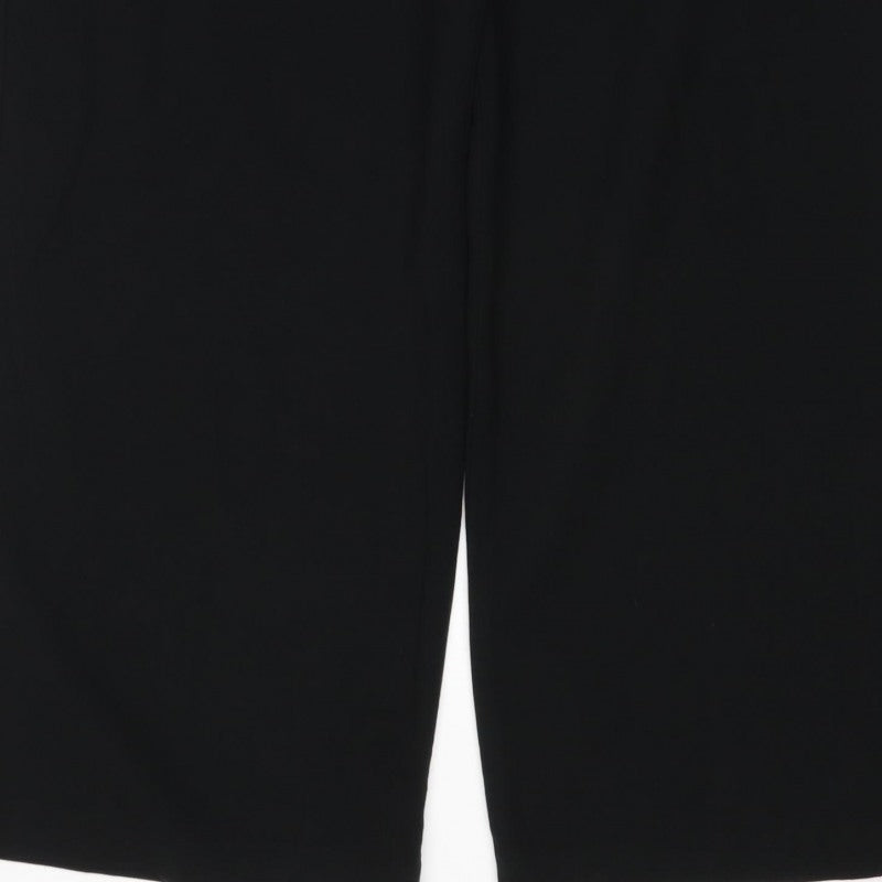 Marks & Spencer Women’s Black UK 16 Long Straight Tailored Trousers