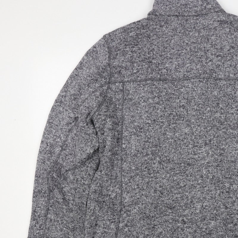 Tog 24 Men’s Grey XL Full Zip Fleece Jacket Outdoor Walking
