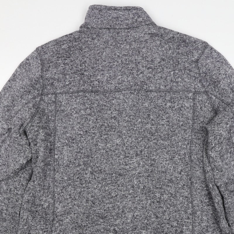 Tog 24 Men’s Grey XL Full Zip Fleece Jacket Outdoor Walking