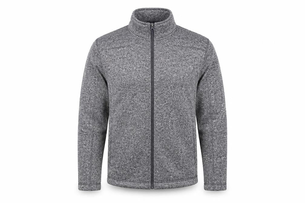 Tog 24 Men’s Grey XL Full Zip Fleece Jacket Outdoor Walking