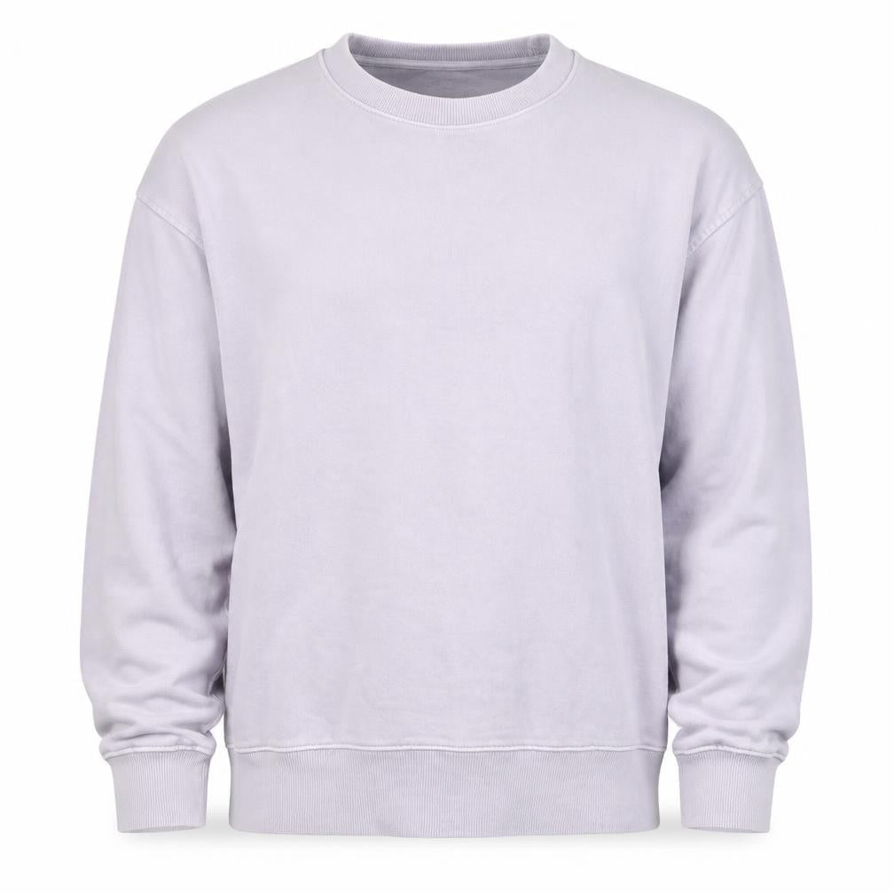 Zara Men Purple M Crew Neck Cotton Pullover Sweatshirt