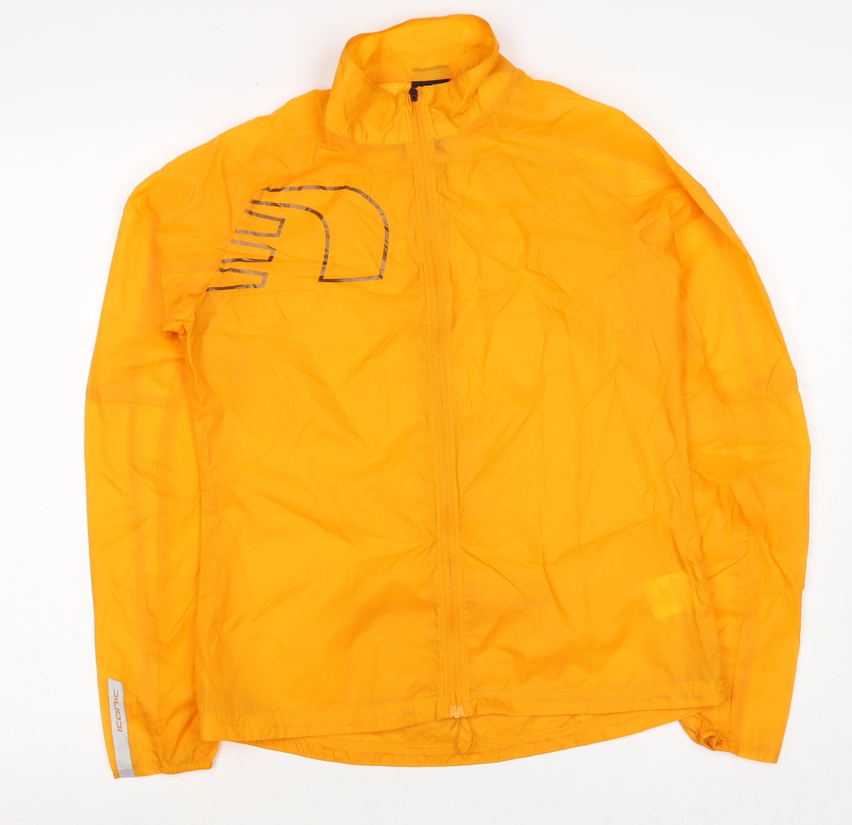 Newline Men’s Orange S Lightweight Full Zip Windbreaker Jacket
