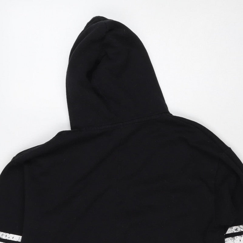 Yours Women Black UK 14 California Graphic Pullover Hoodie