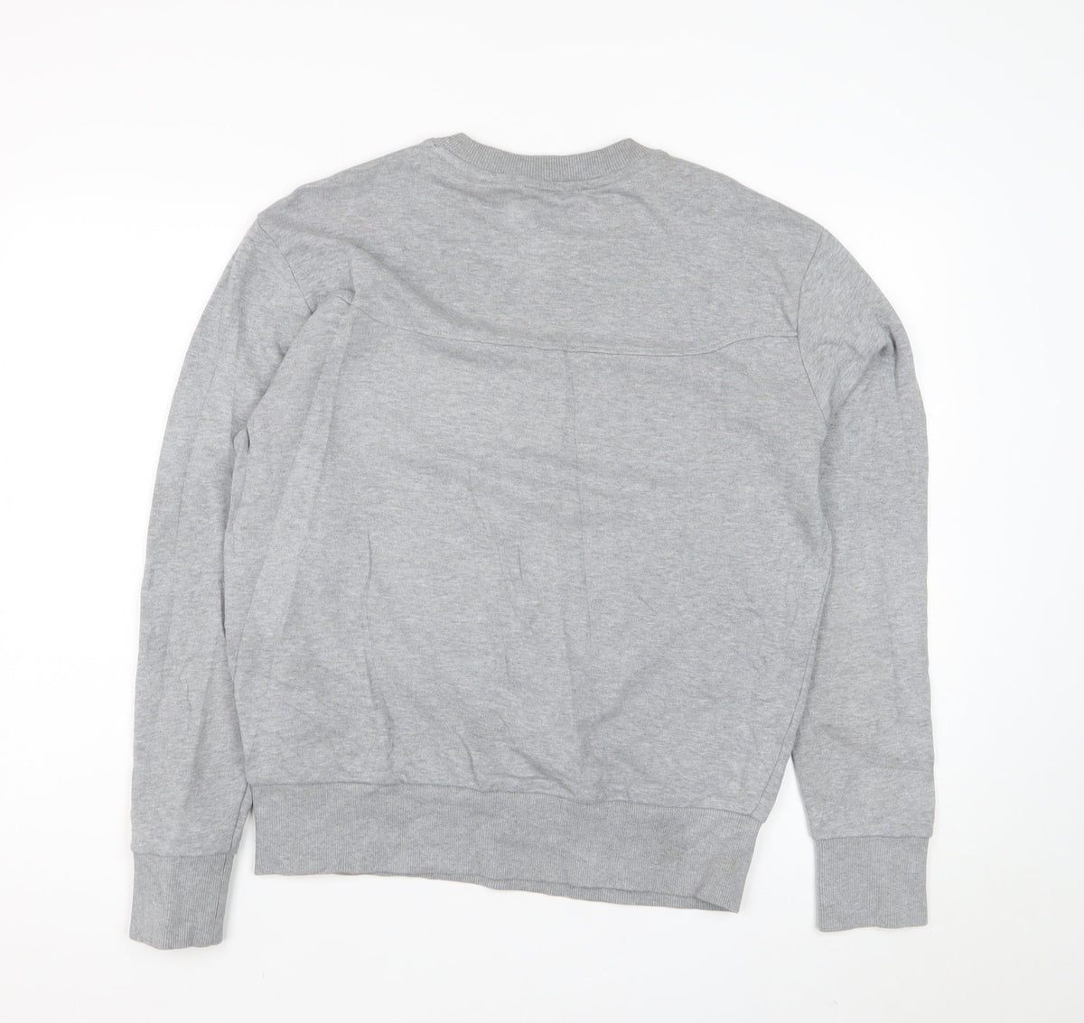 BOSS Men’s Grey Size S Crew Neck Pullover Sweatshirt