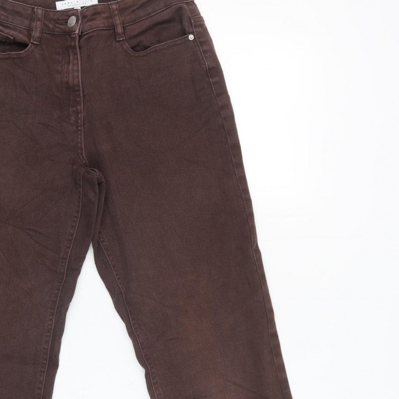 Emma Willis for Next Women’s Brown UK 6 Regular Straight Jeans
