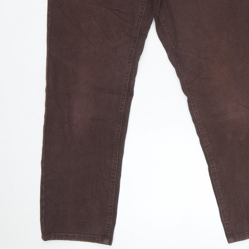 Emma Willis for Next Women’s Brown UK 6 Regular Straight Jeans