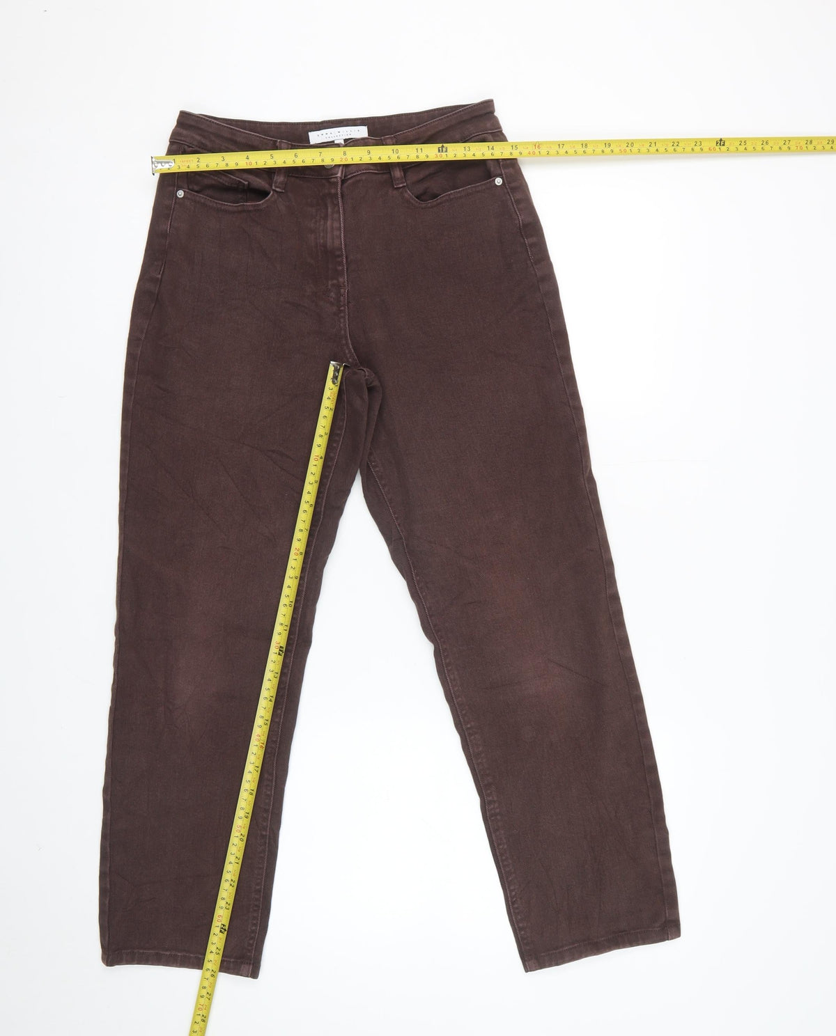 Emma Willis for Next Women’s Brown UK 6 Regular Straight Jeans