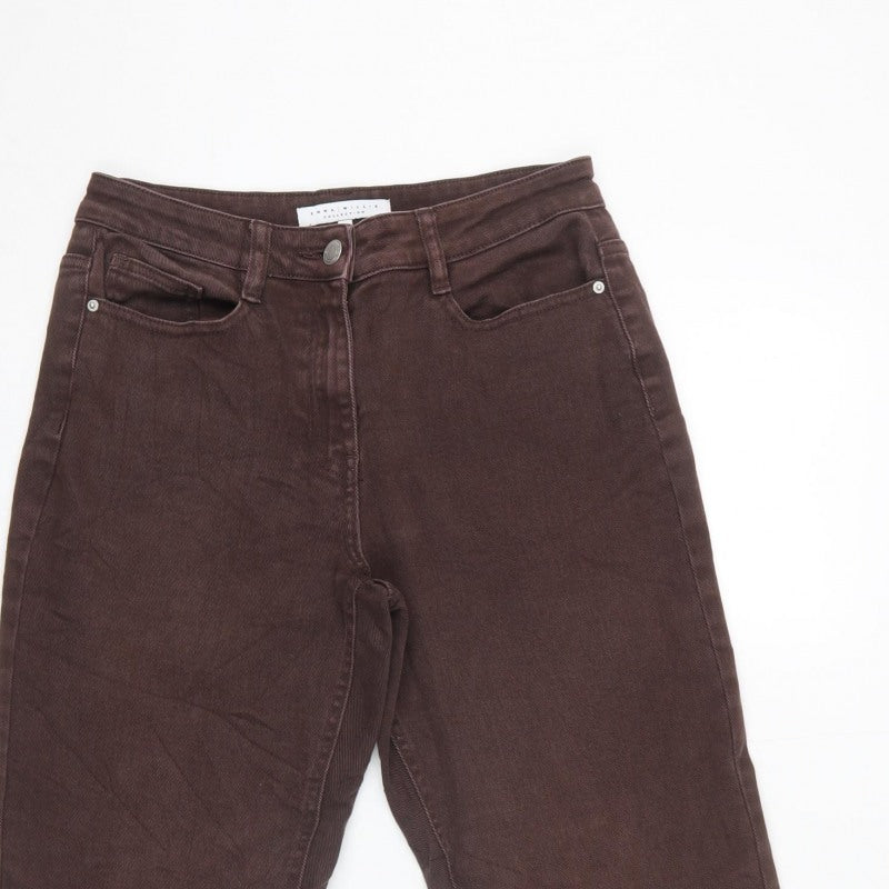 Emma Willis for Next Women’s Brown UK 6 Regular Straight Jeans