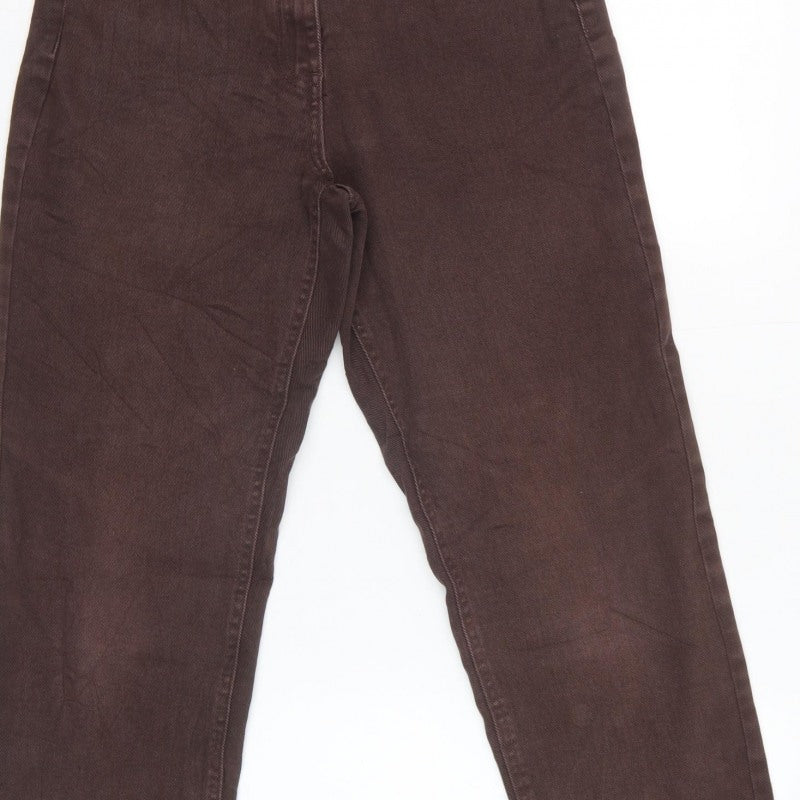 Emma Willis for Next Women’s Brown UK 6 Regular Straight Jeans