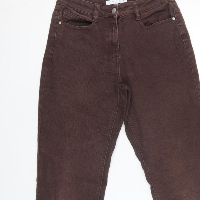 Emma Willis for Next Women’s Brown UK 6 Regular Straight Jeans