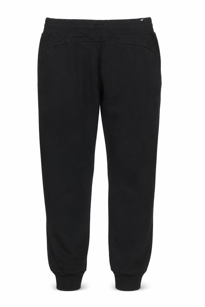 Puma Unisex Adults Black 2XL Jogger Sweatpants Logo Pockets