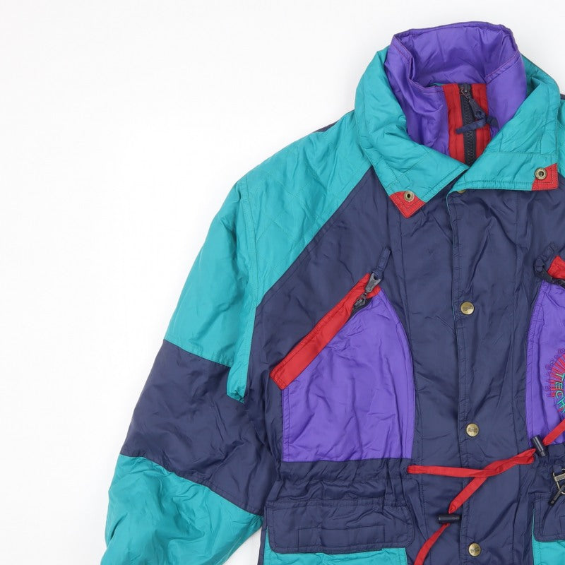 Rodeo Boys Multicoloured 12 Years Vintage Colourblock Ski Jacket