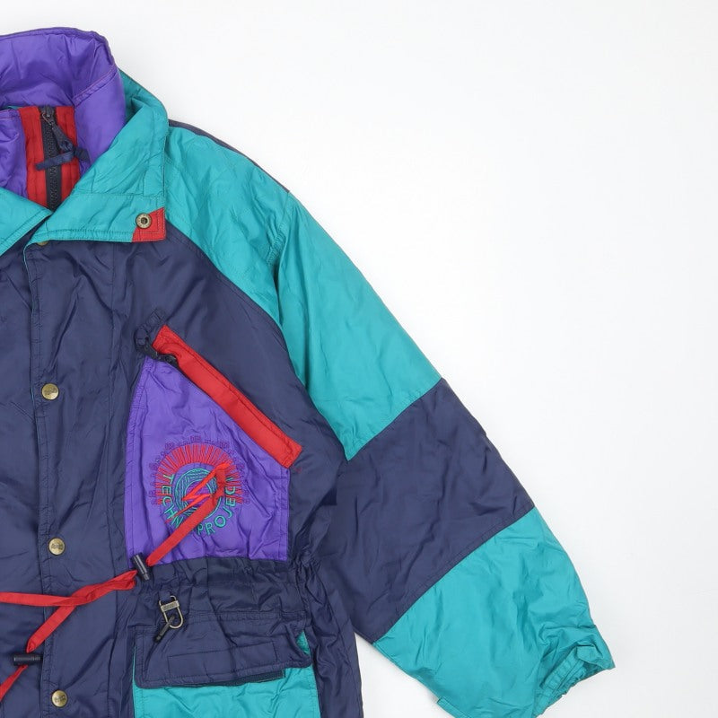 Rodeo Boys Multicoloured 12 Years Vintage Colourblock Ski Jacket