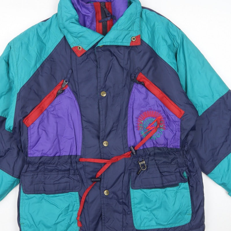 Rodeo Boys Multicoloured 12 Years Vintage Colourblock Ski Jacket