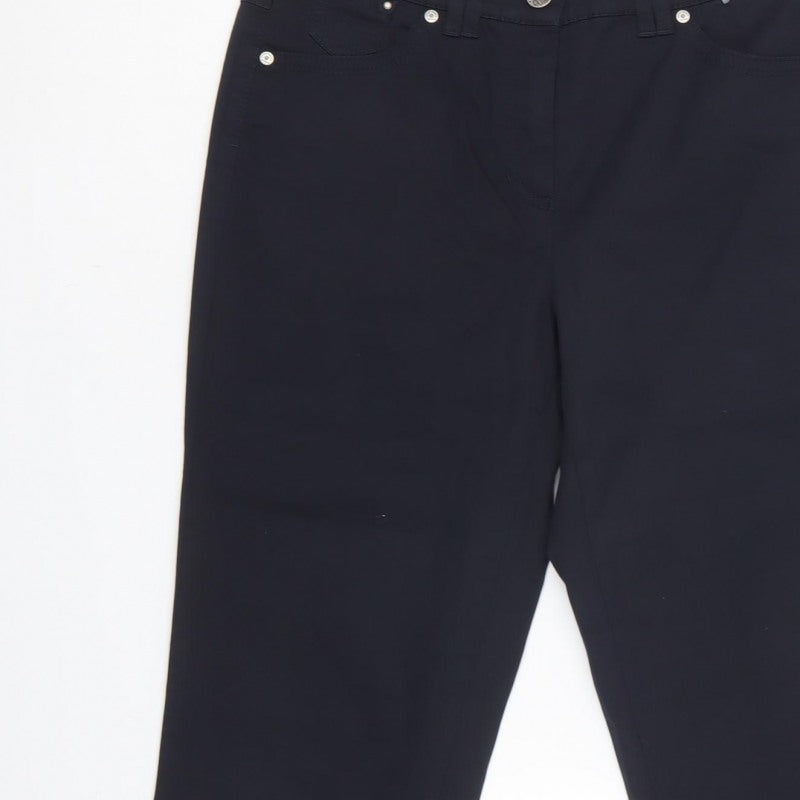 Gerry Weber Women’s Black UK 14 Romea Regular Bootcut Jeans