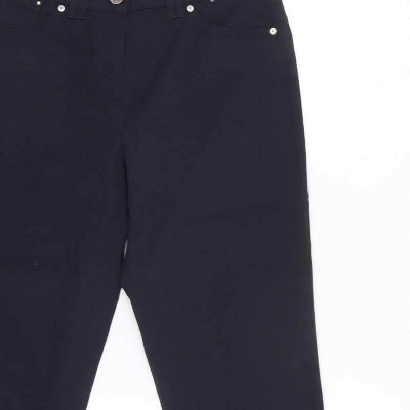Gerry Weber Women’s Black UK 14 Romea Regular Bootcut Jeans