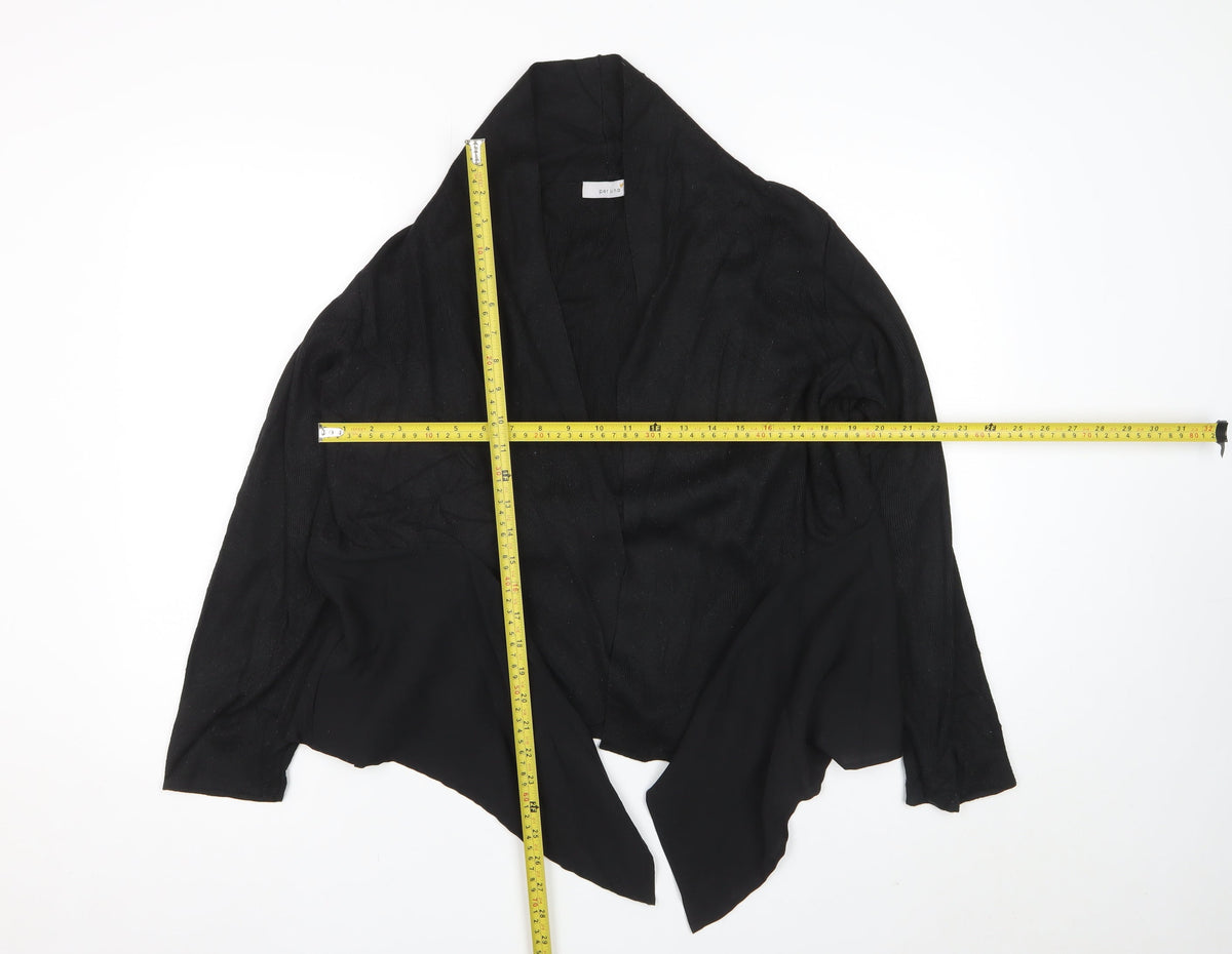 Marks & Spencer Per Una Women Black Size 16 Open Wrap Cardigan