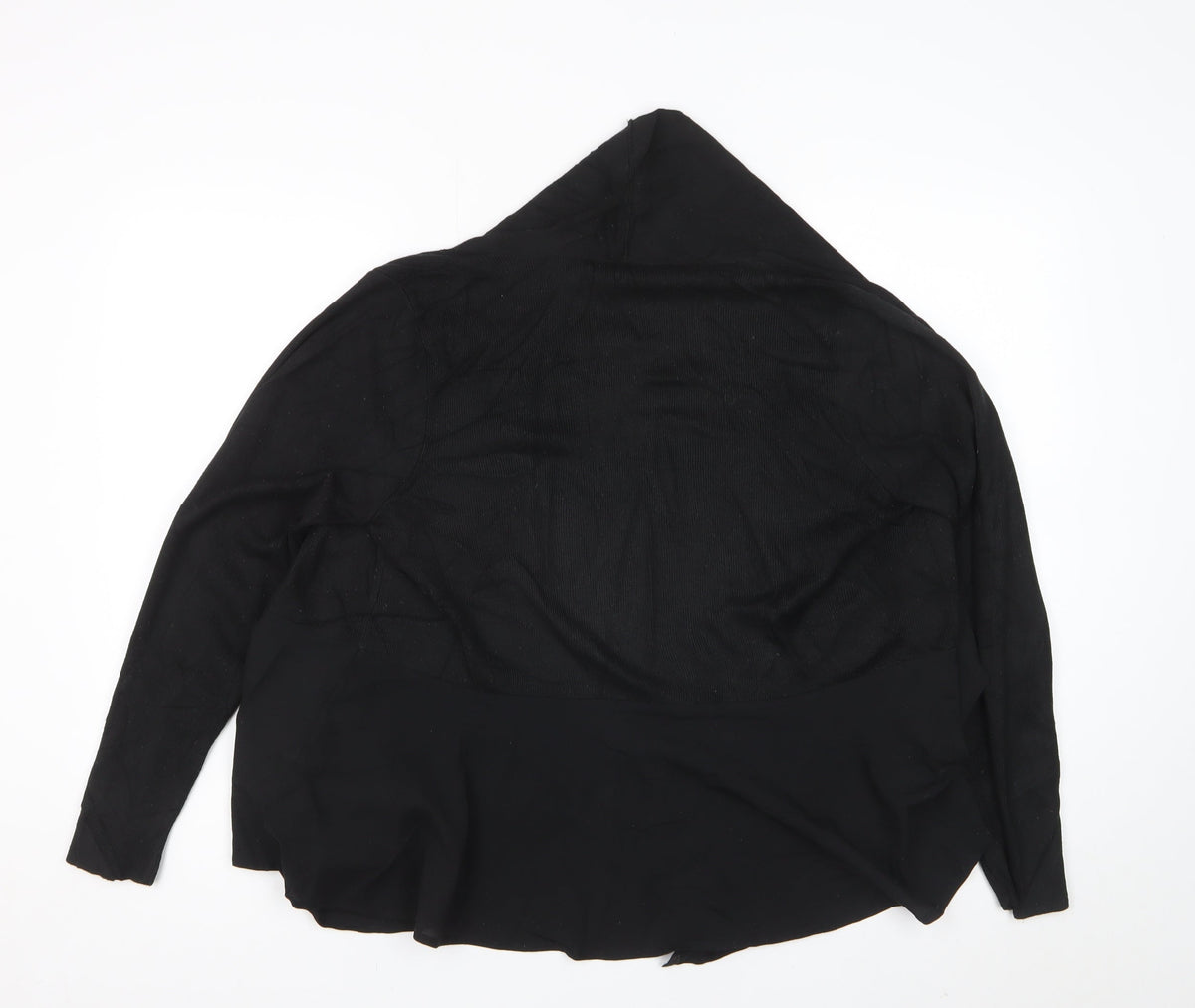 Marks & Spencer Per Una Women Black Size 16 Open Wrap Cardigan
