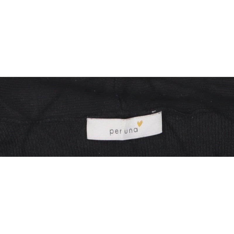 Marks & Spencer Per Una Women Black Size 16 Open Wrap Cardigan