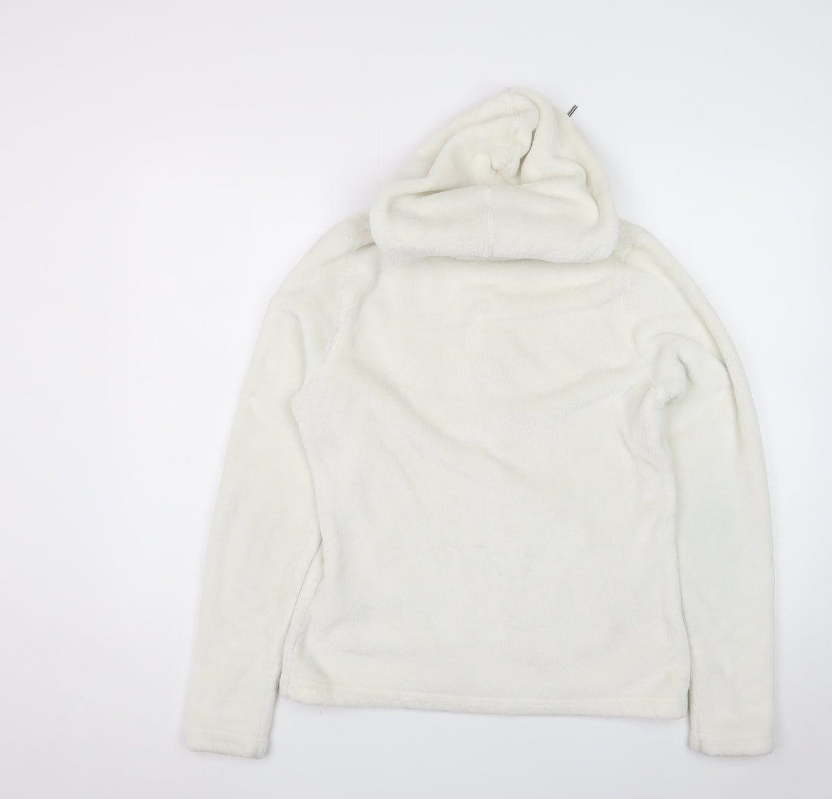 Mountain Warehouse Women’s Ivory UK 12 Hooded Fleece Zip Jacket