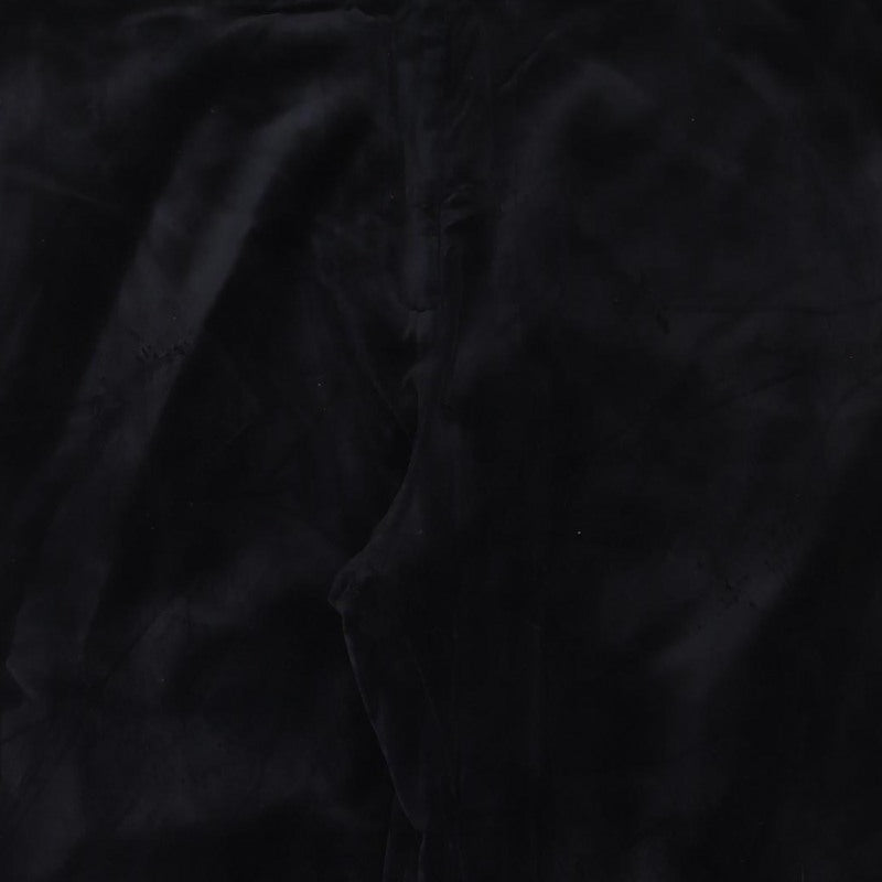 The Mia Women’s Black Velvet Slim Trousers Size 14 Regular Stretch