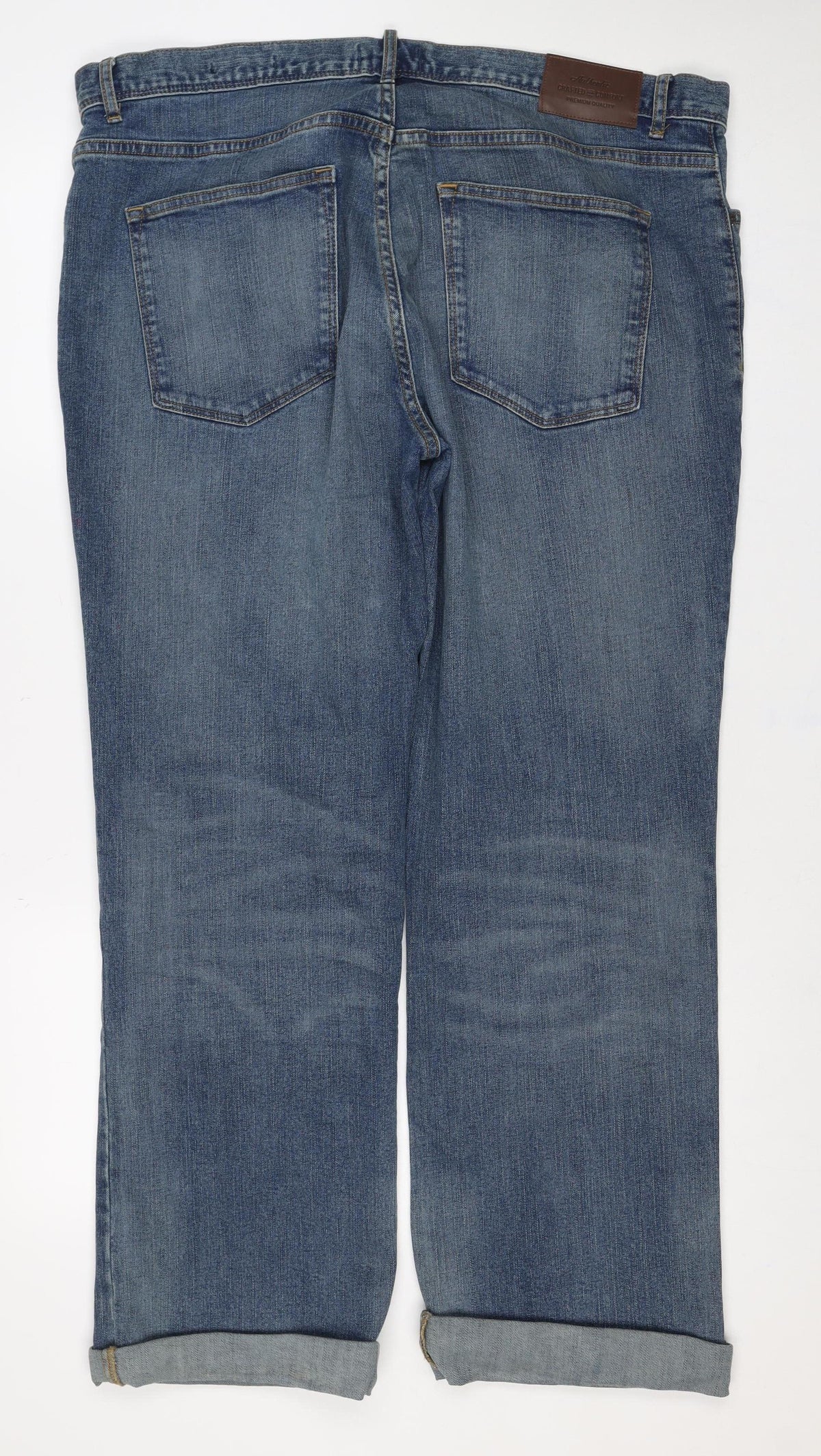 Ted Baker Men’s Blue W38 L32 Regular Straight Denim Jeans