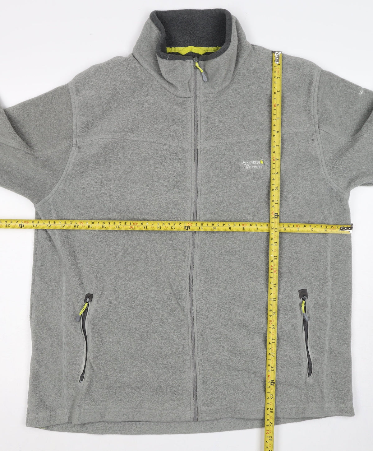 Regatta Men’s Grey 2XL Full Zip Fleece Jacket Outdoor