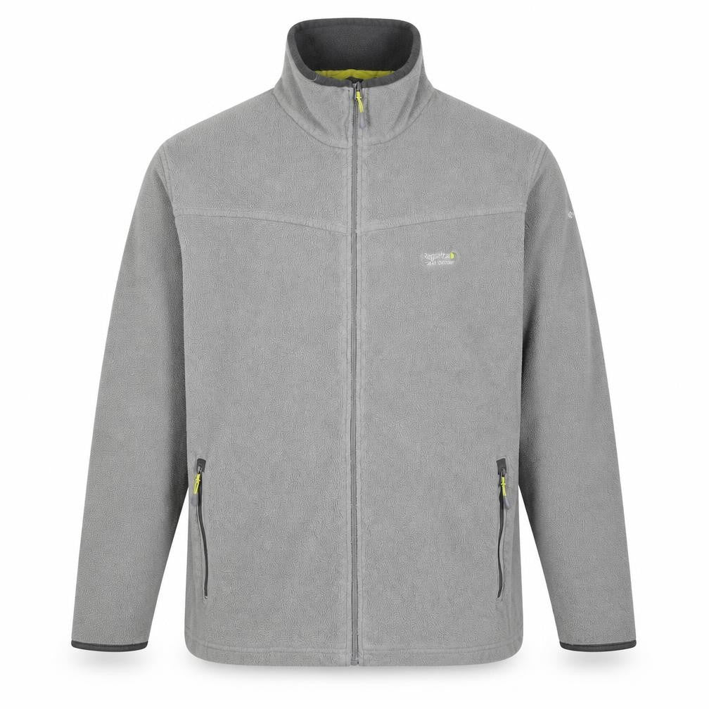 Regatta Men’s Grey 2XL Full Zip Fleece Jacket Outdoor